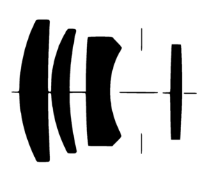 Zeiss 85mm f2.8 Optical Design Diagram