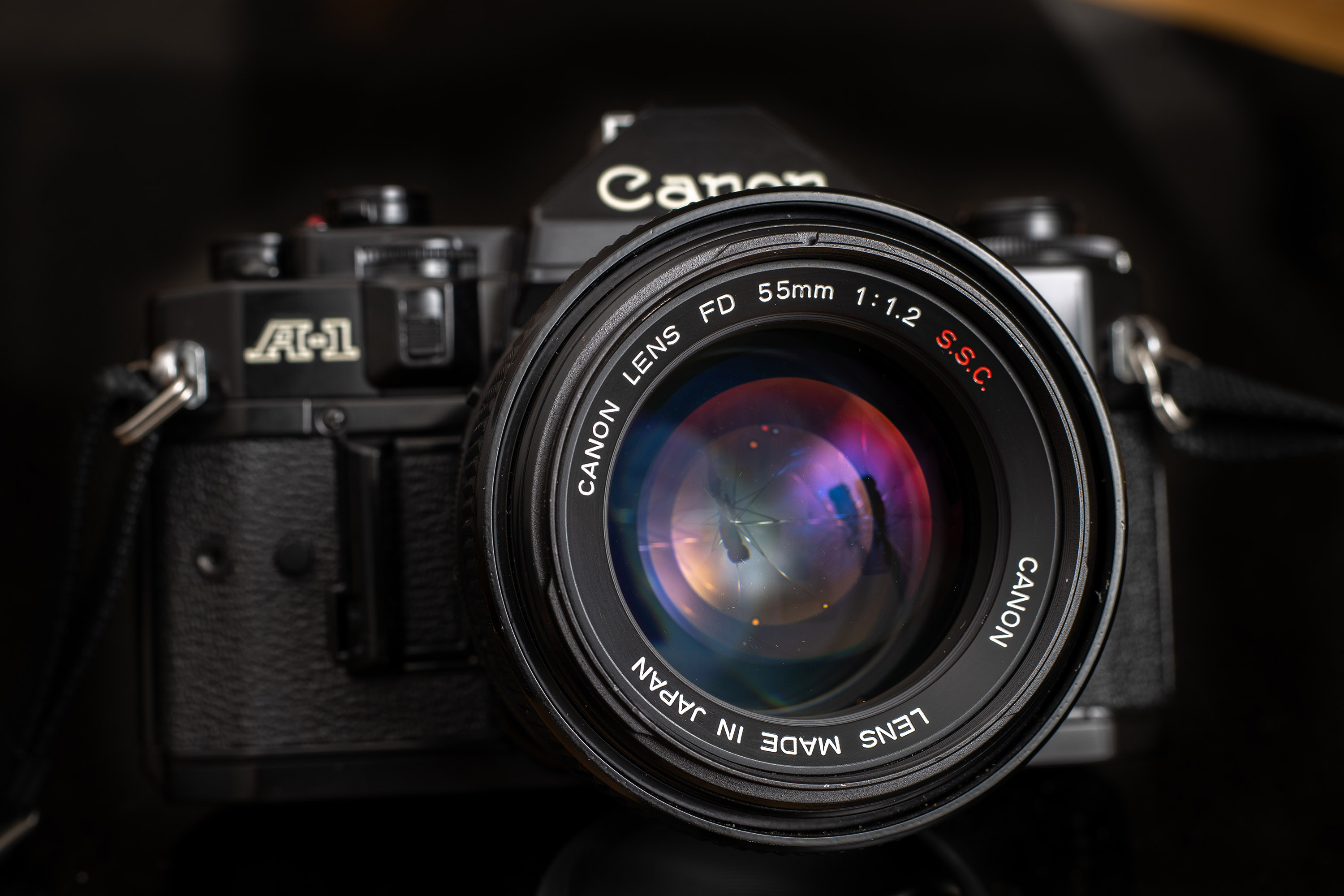 CANON F-1 FD55mm 1:1.2-