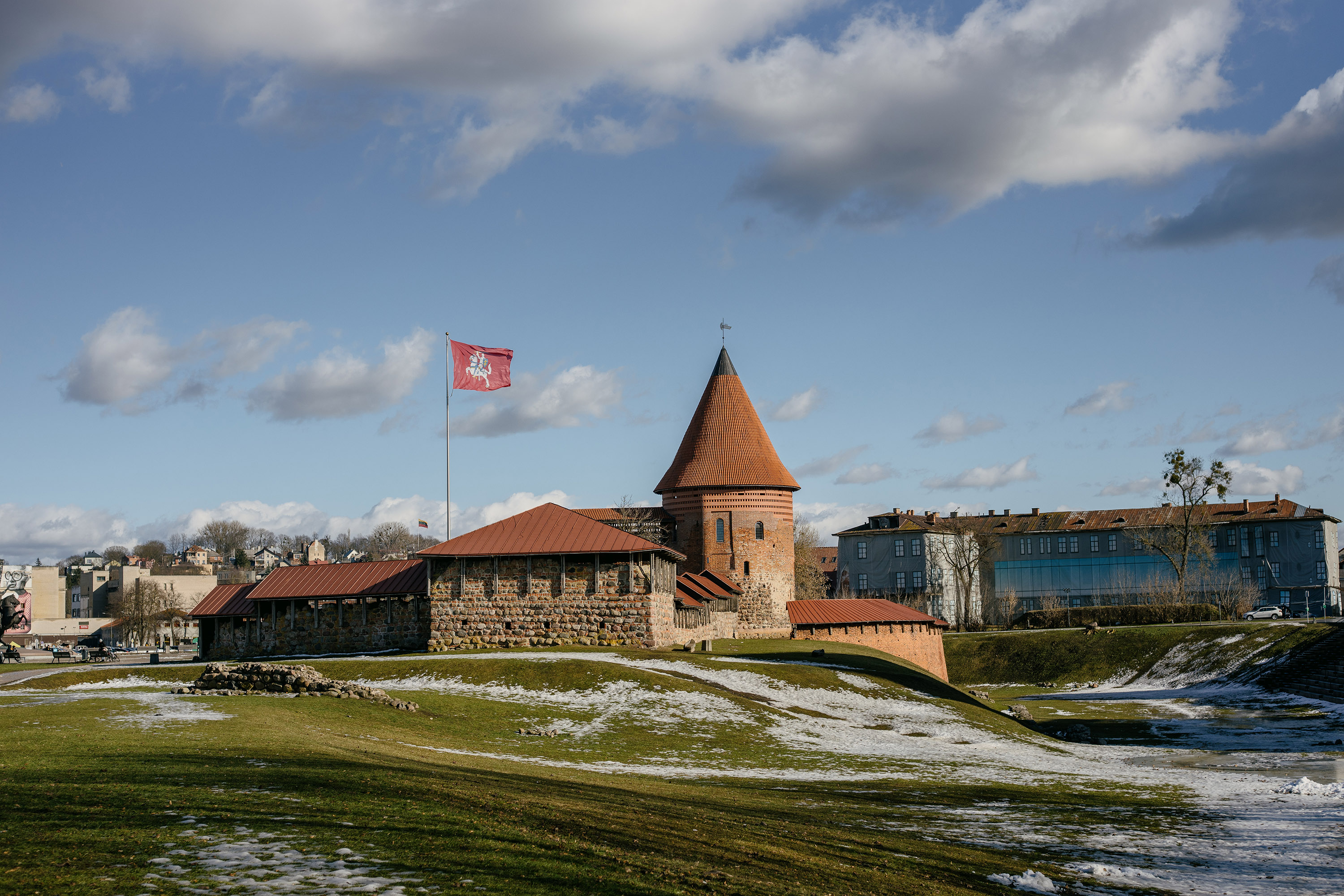 Kaunas city castle, Lithuania. Shot at f4