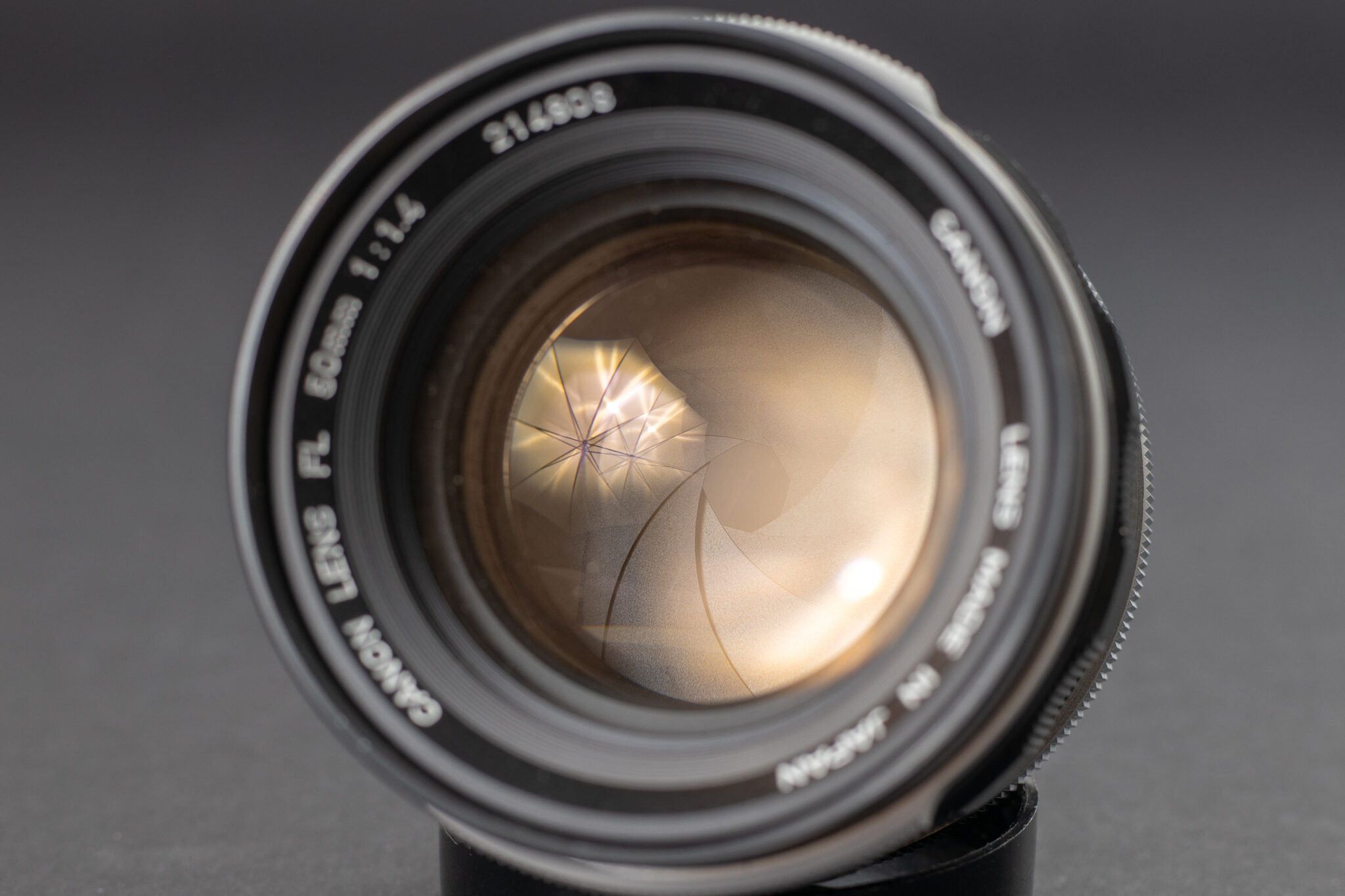 Objectif Canon FD 50 mm f/1.8 vintage / Mise au point manuelle / Fabriqué au Japon - France