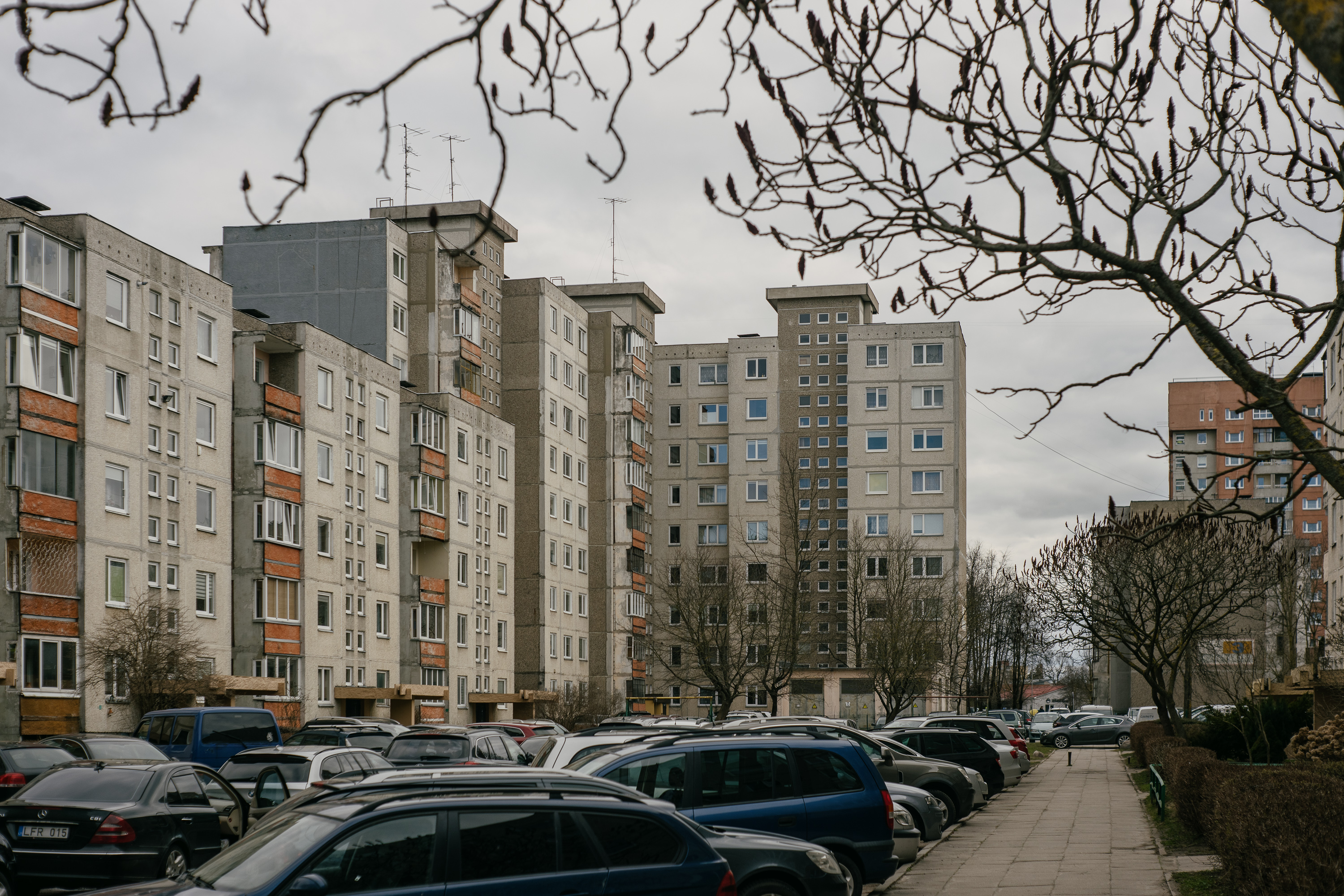 Some more soviet residential buildings. 